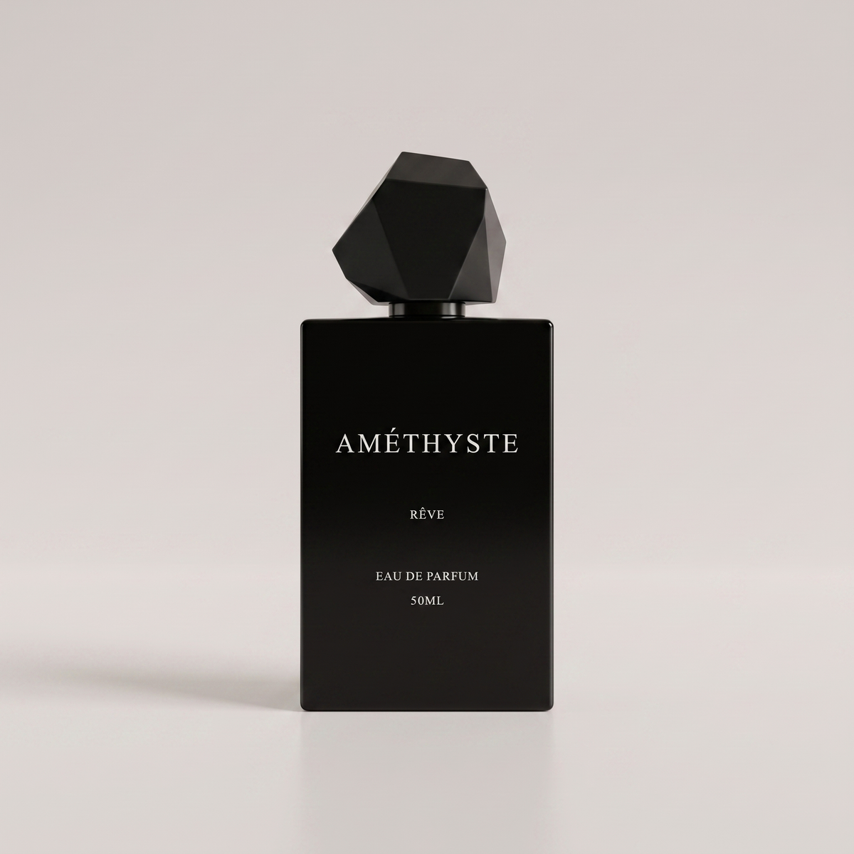 AMÉTHYSTE by RÊVE — 50ml eau de parfum in a glossy black bottle